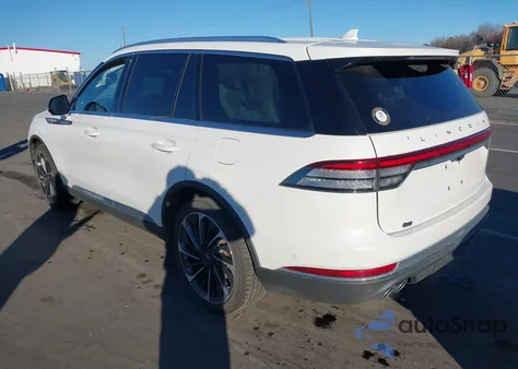 2022 Lincoln Aviator Reserve из США, поврежденный, VIN 5LM5J7XCXNGL18890